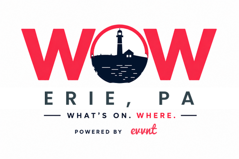 WOW Erie: What's On. Where. Powered by Evvnt